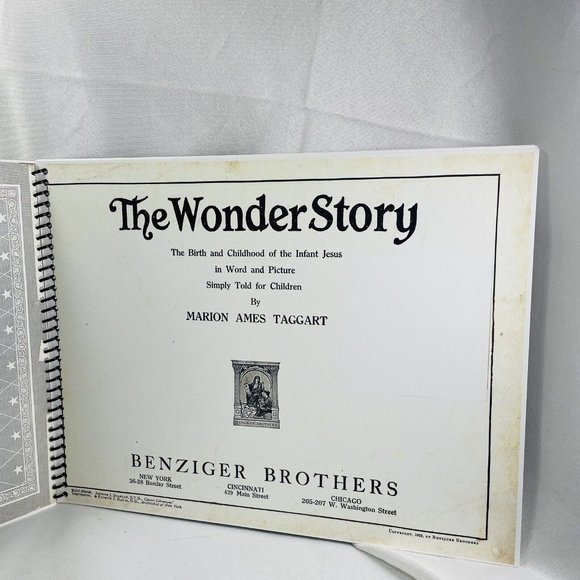 The Wonder Story Book Remake Newer Copy Gift Binding Children’s Story - Picture 4 of 8